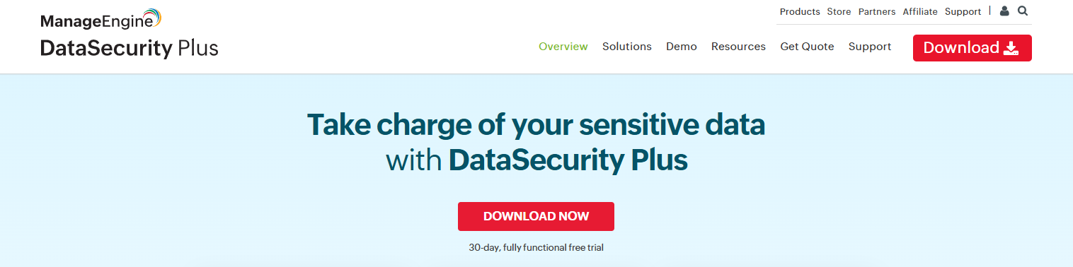 ManageEngine DataSecurity Plus